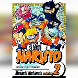 Naruto Volume 2 soft cover book, pages 206